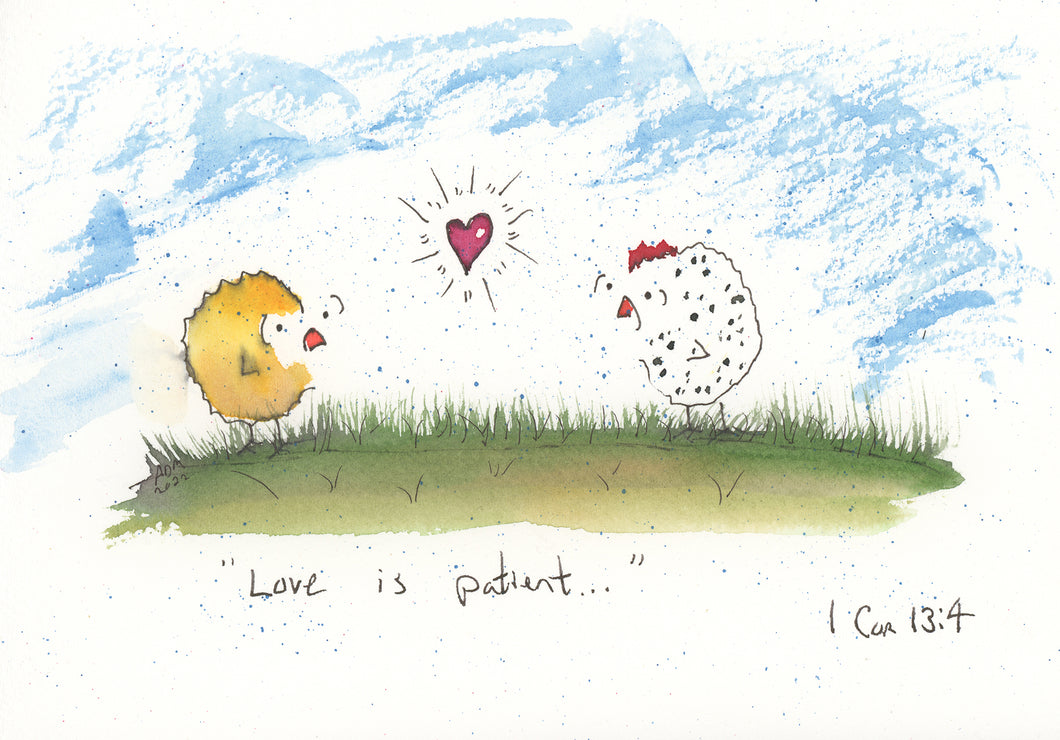 Love is patient